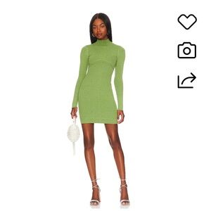 NBD Midori Ribbed Mini Dress